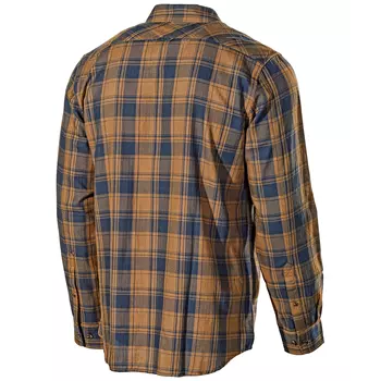 L.Brador 9200B shirt, Khaki/Petrol