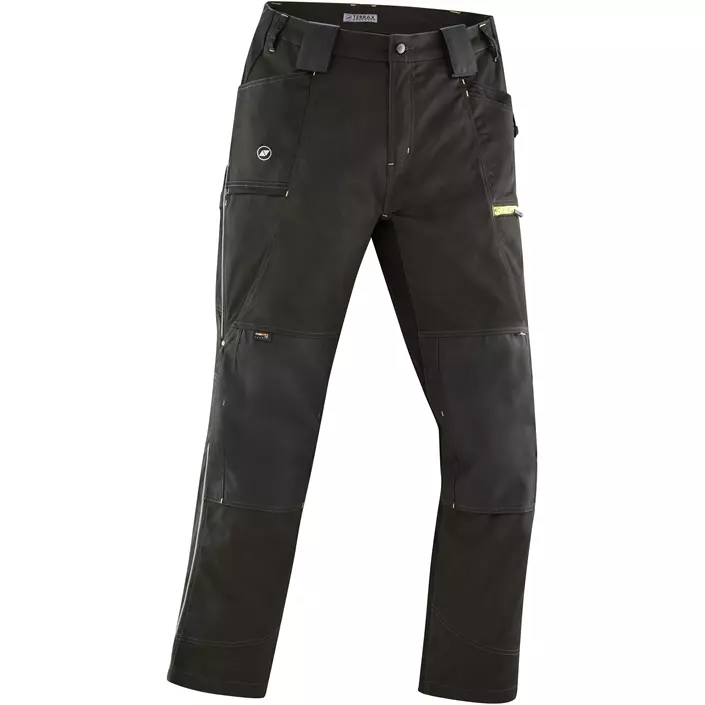 Terrax arbetsbyxa, Dark Green/Lime, large image number 0