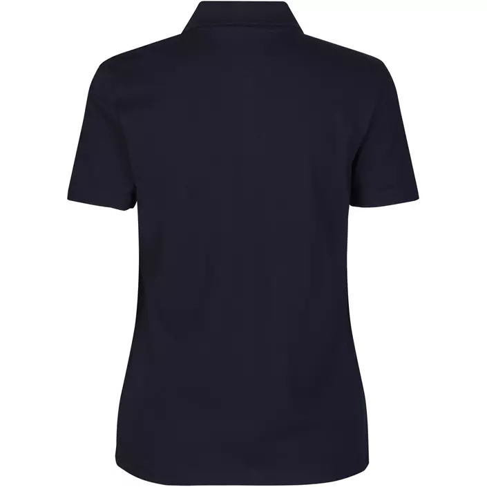 ID økologisk dame polo T-shirt, Navy, large image number 1
