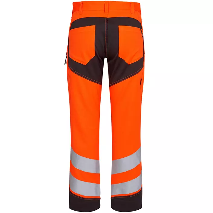 Engel Safety arbeidsbukse, Hi-vis oransje/Grå, large image number 1