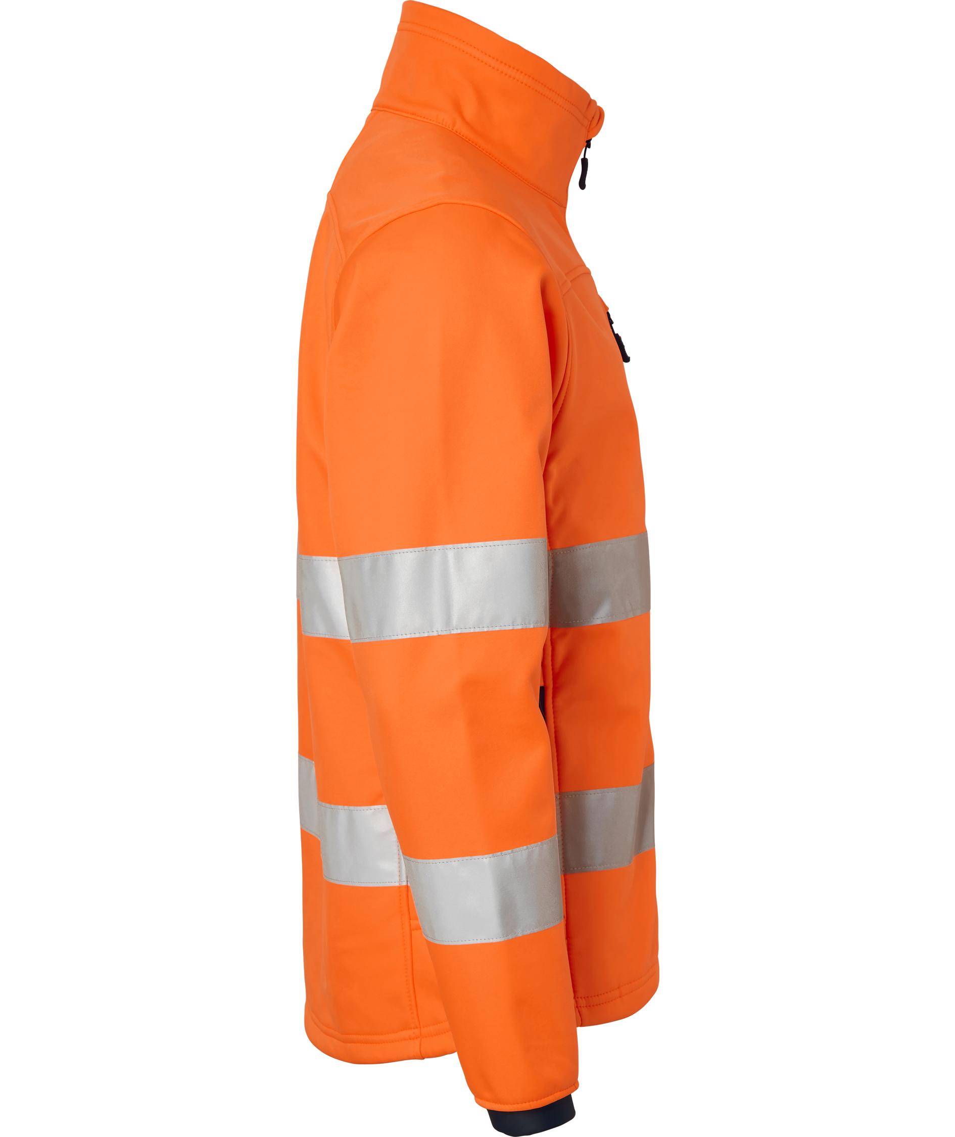 Top Swede softshell jacket 7621, Hi-vis Orange, large image number 2