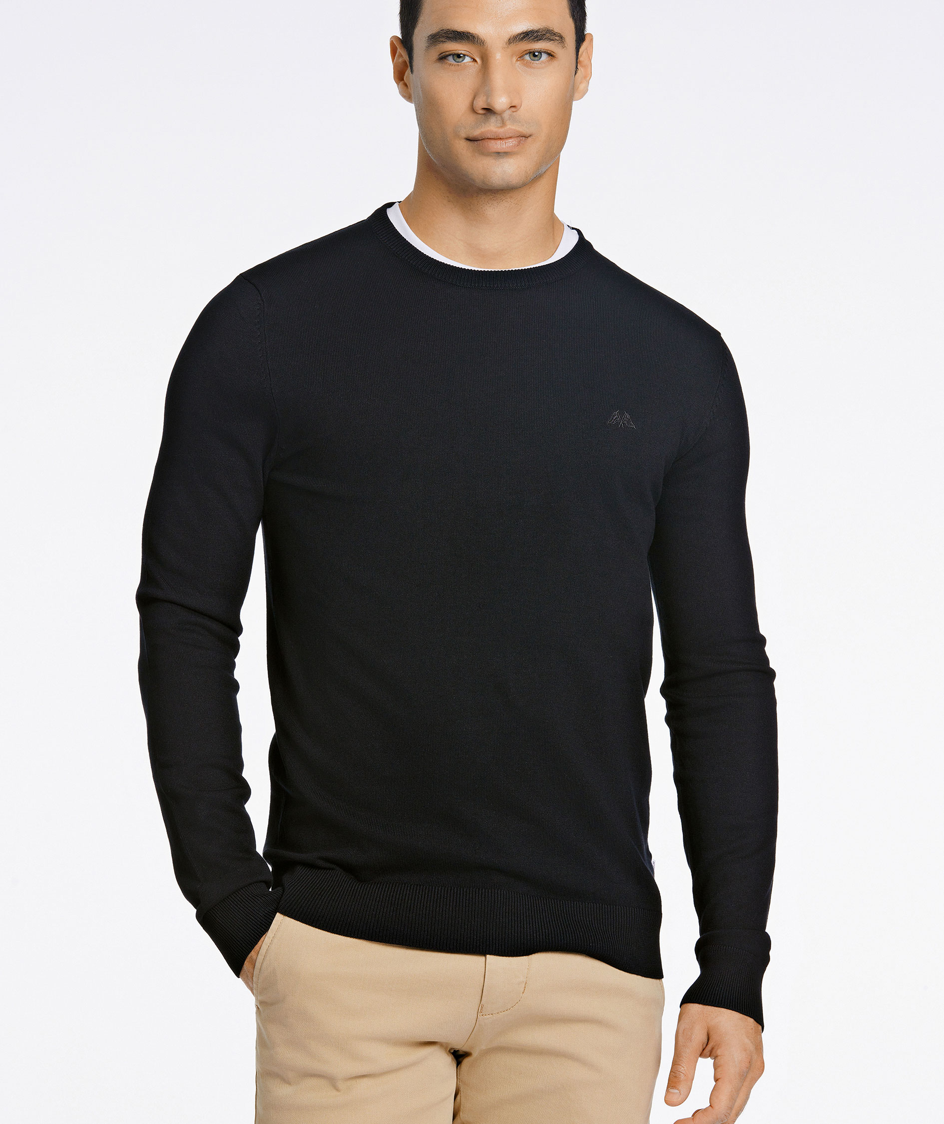 Lindbergh knitted pullover, Black, large image number 6