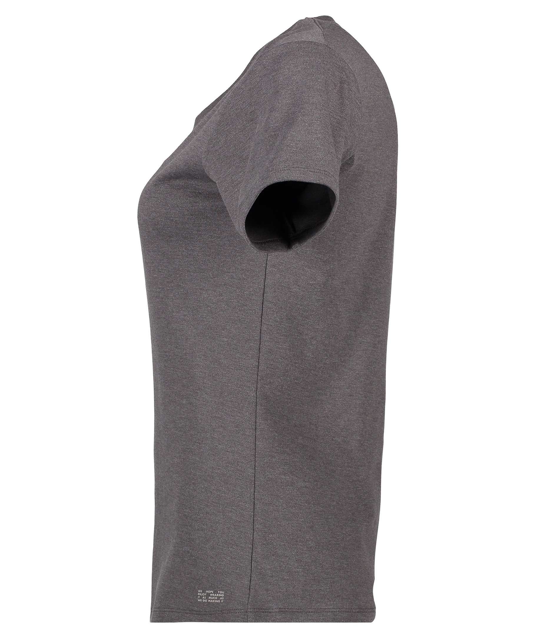 Seven Seas T-shirt med rund hals dam, Dark Grey Melange, large image number 3