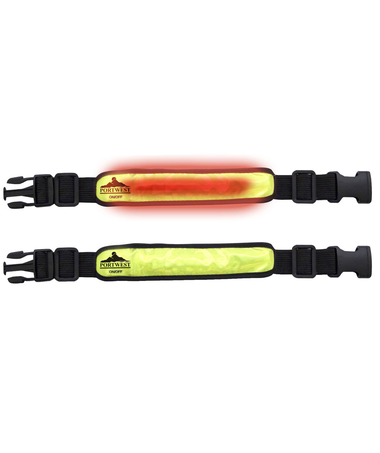 Portwest Hi-Vis vest and Reflective Bracelet with LED Light, , large image number 3