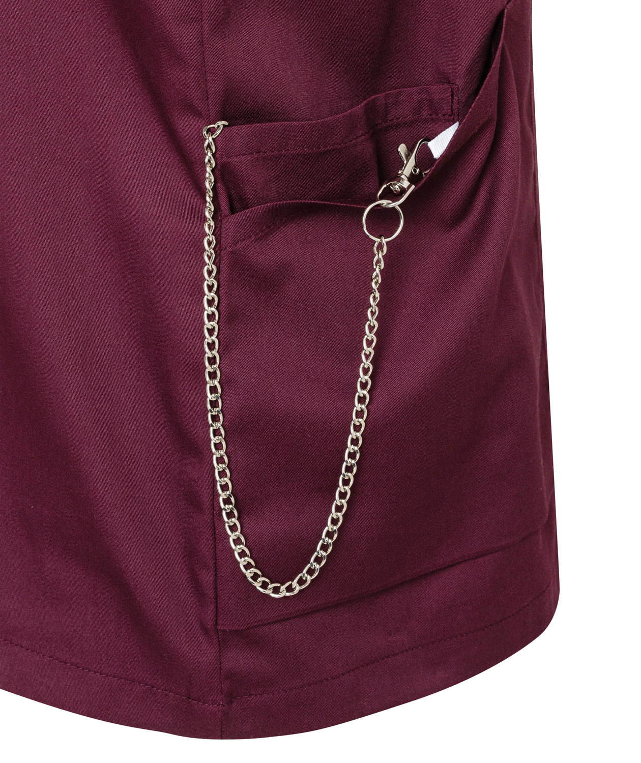 Karlowsky Essential short-sleeved women's tunic, Aubergine, large image number 4