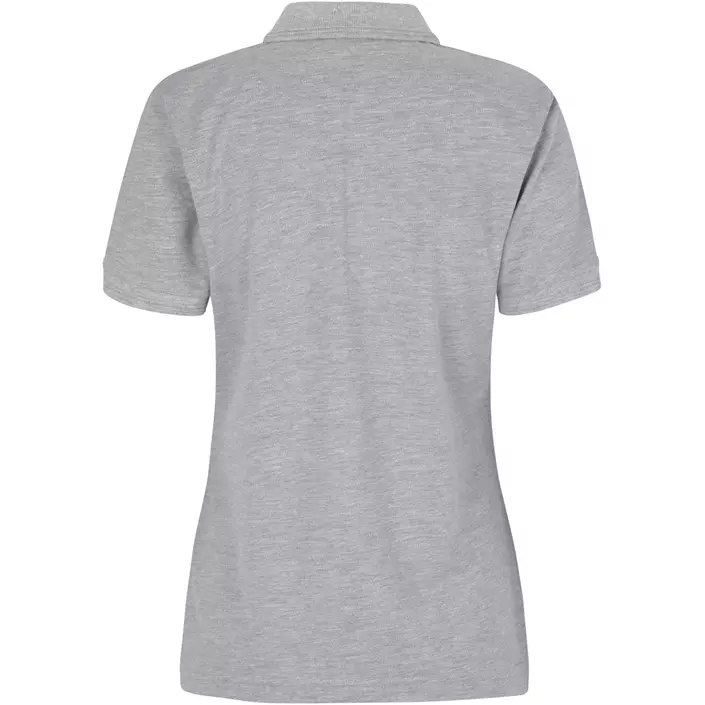 ID PRO Wear women's Polo shirt, Grey Melange, large image number 2