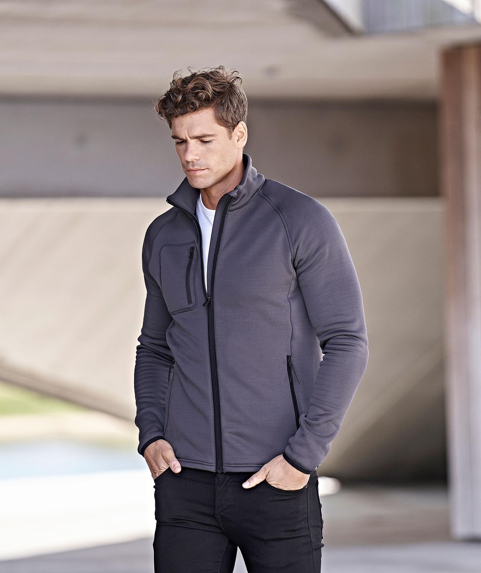 Tee Jays Stretch fleecejakke