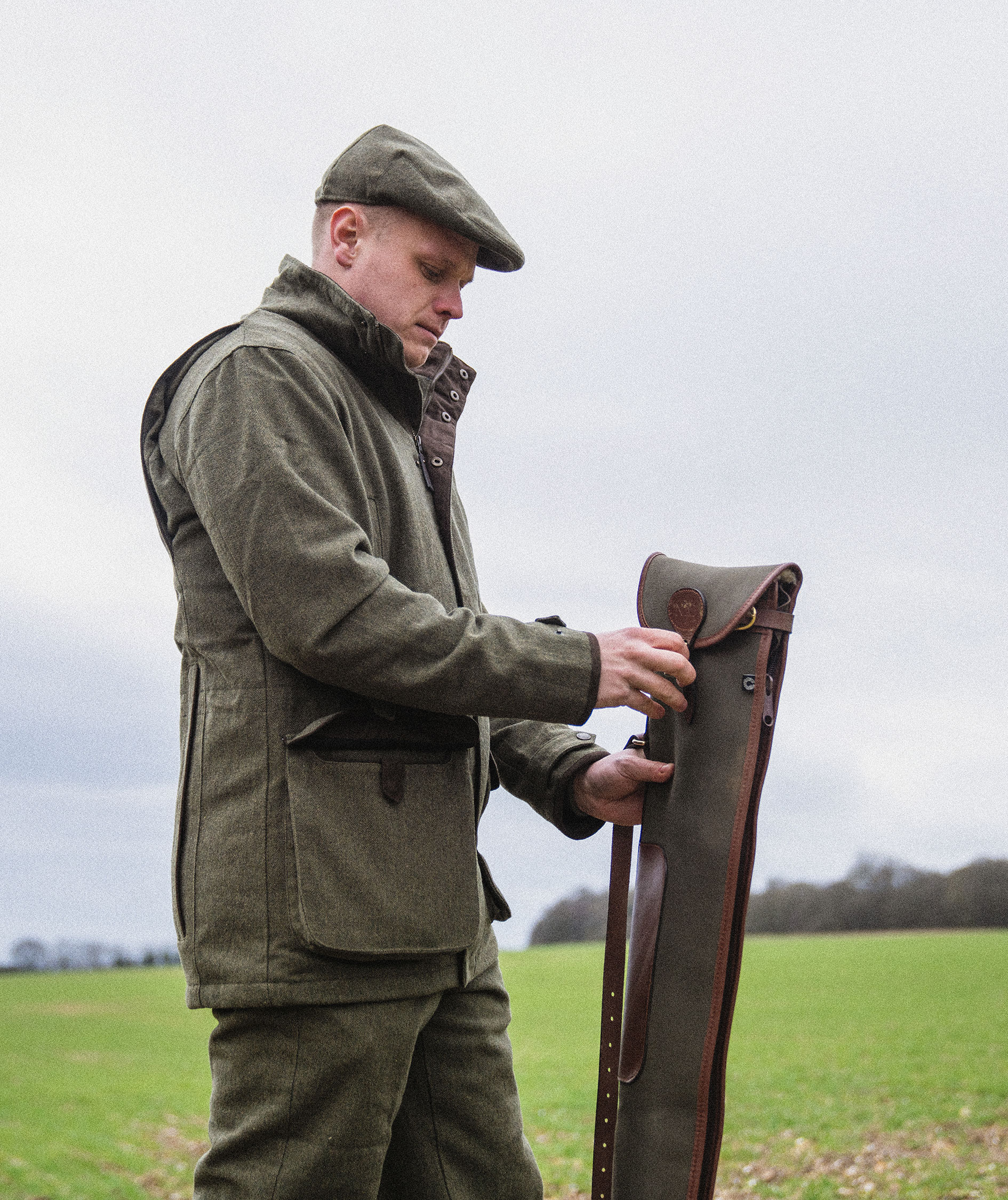 Seeland Hillside parka with wool, Moss green, large image number 3
