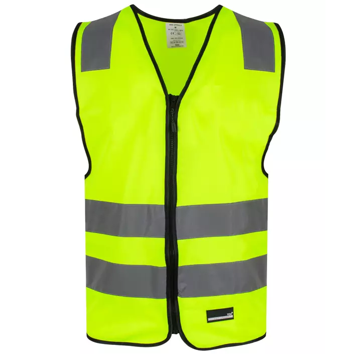 YOU Uppsala reflective safety vest, Hi-Vis Yellow, large image number 0