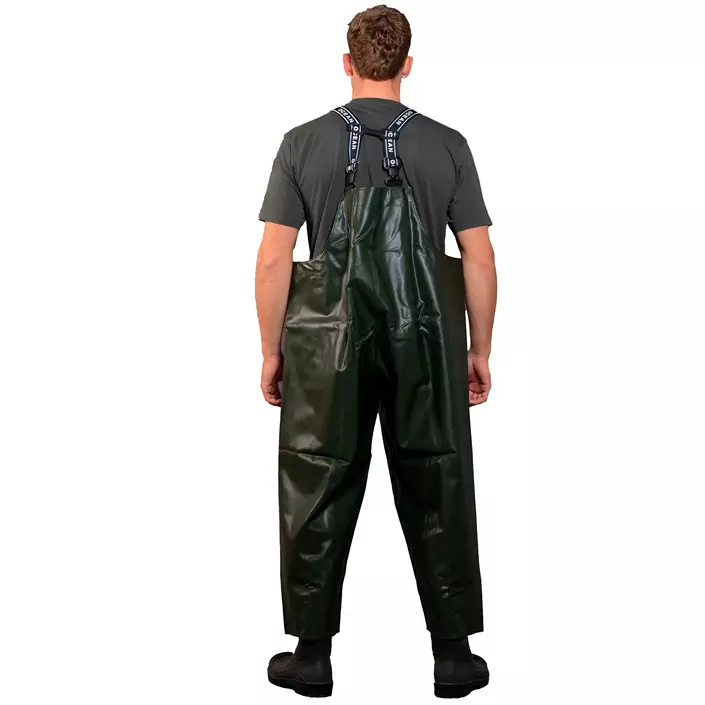 Ocean Offshore Heavy FR regnoveralls, Olivengrøn, large image number 1