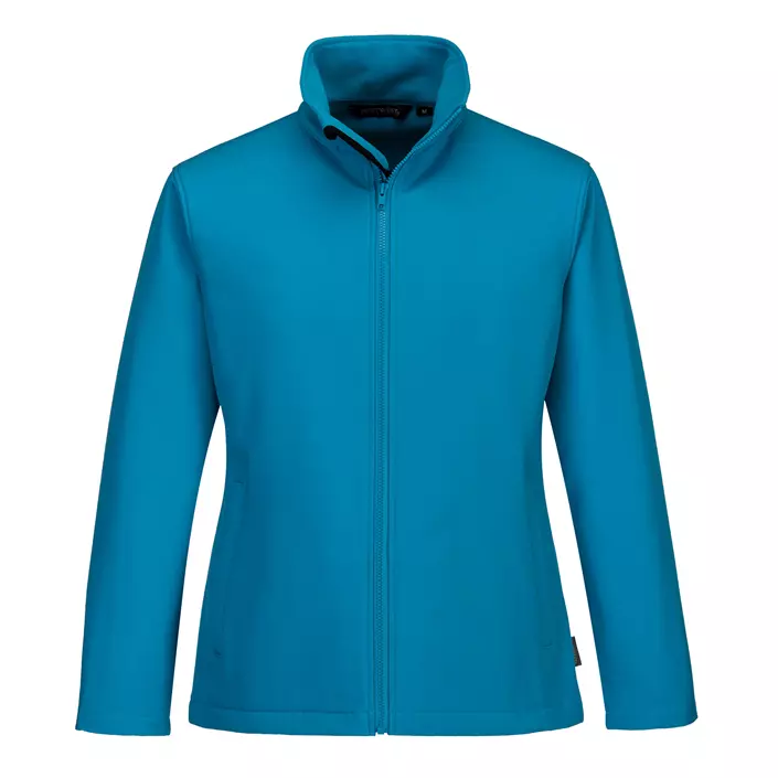 Portwest women's softshell jacket, Aqua, large image number 0