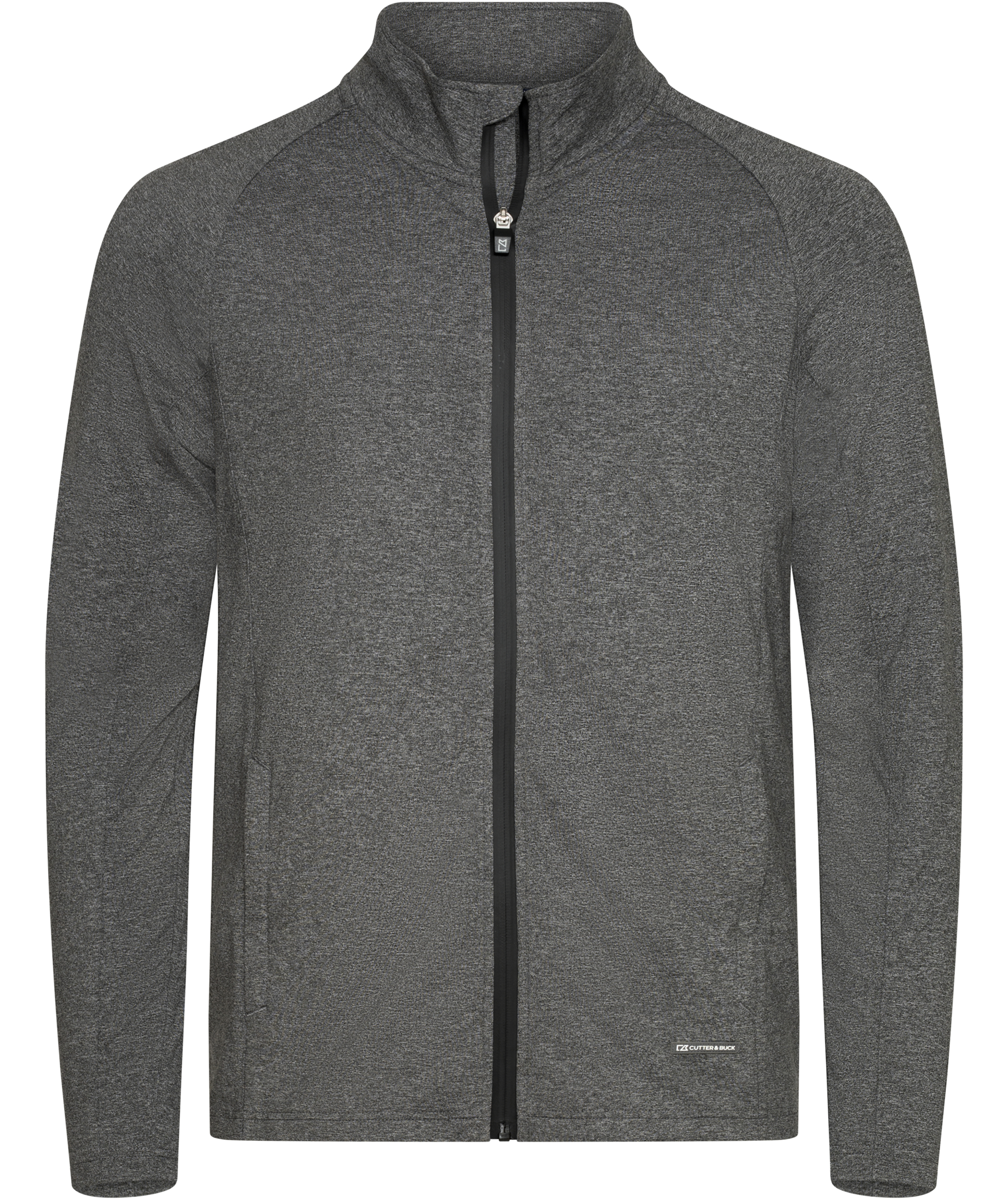 Cutter & Buck Adapt cardigan, Anthracite melange, Anthracite melange, swatch