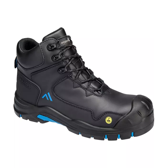 Portwest Apex Composite safety boots S3S, Black/Blue, large image number 0