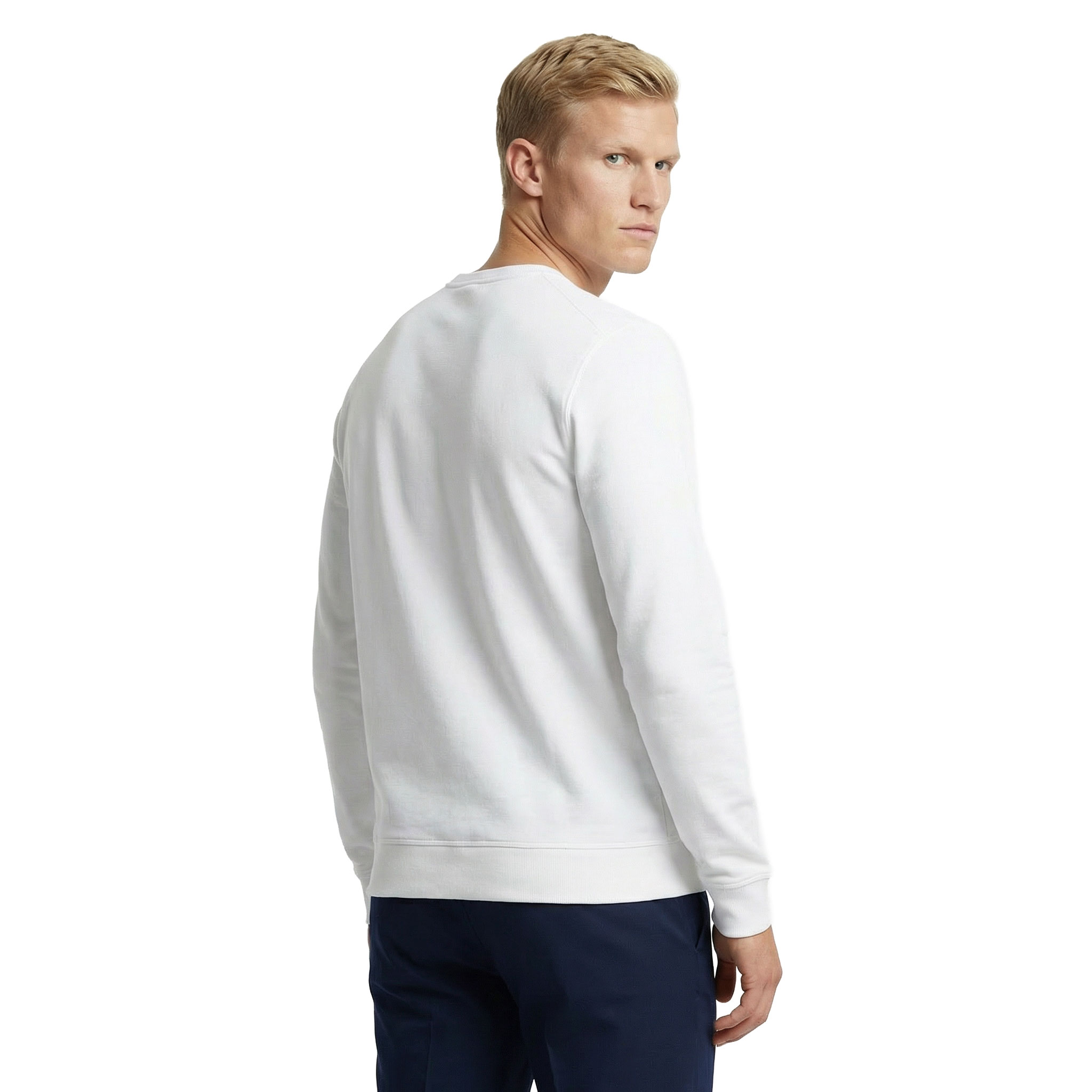 ID CORE collegegenser, Hvit, large image number 3