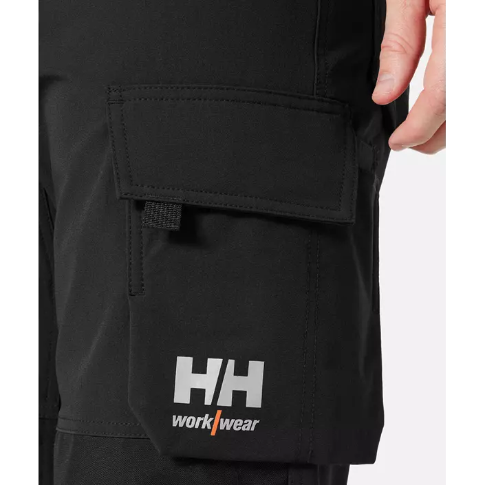Helly Hansen Alna 4X work trousers full stretch, Hi-vis yellow/Ebony, large image number 5