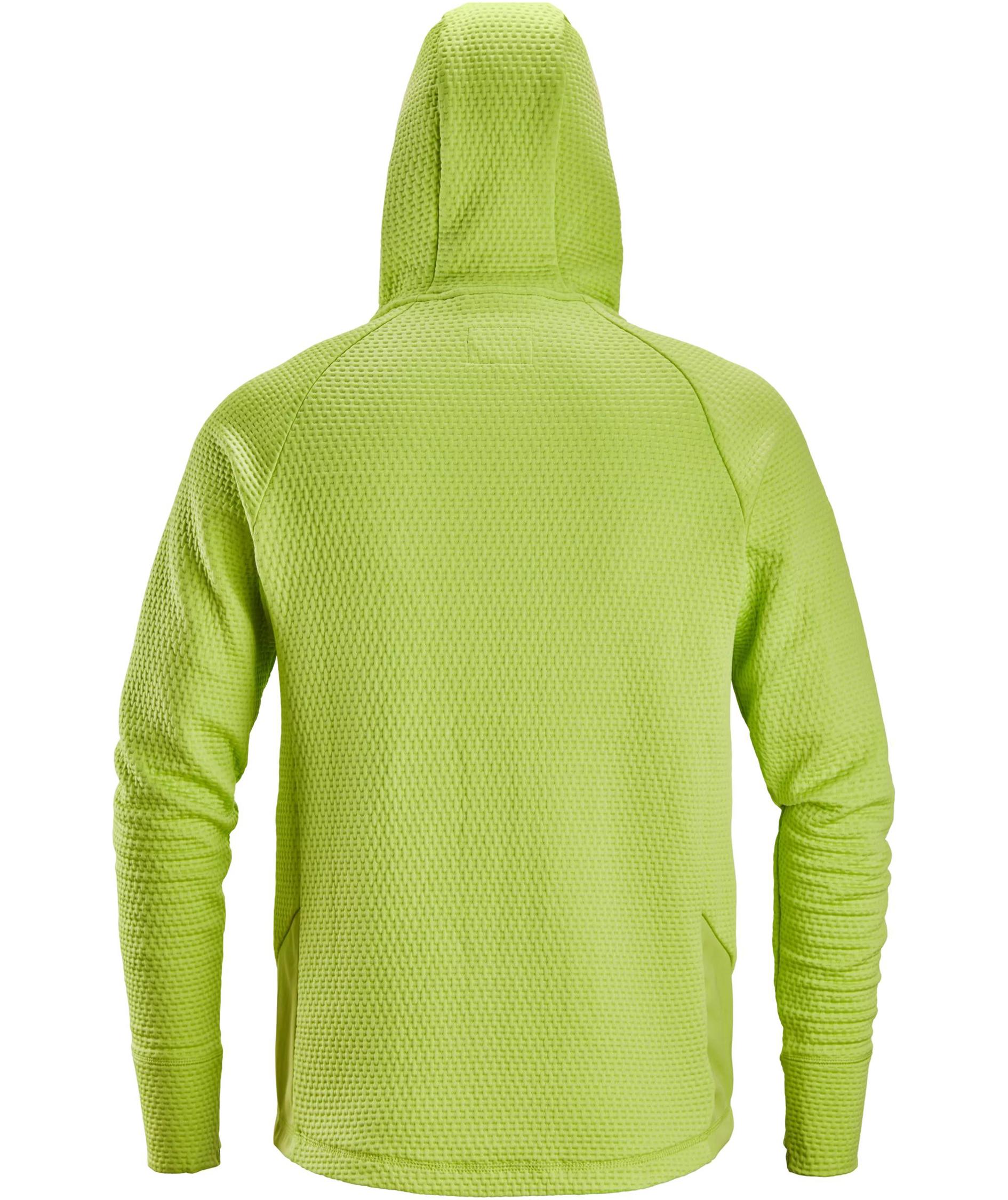 Snickers FlexiWork hoodie with zipper 8405, Lime, large image number 2