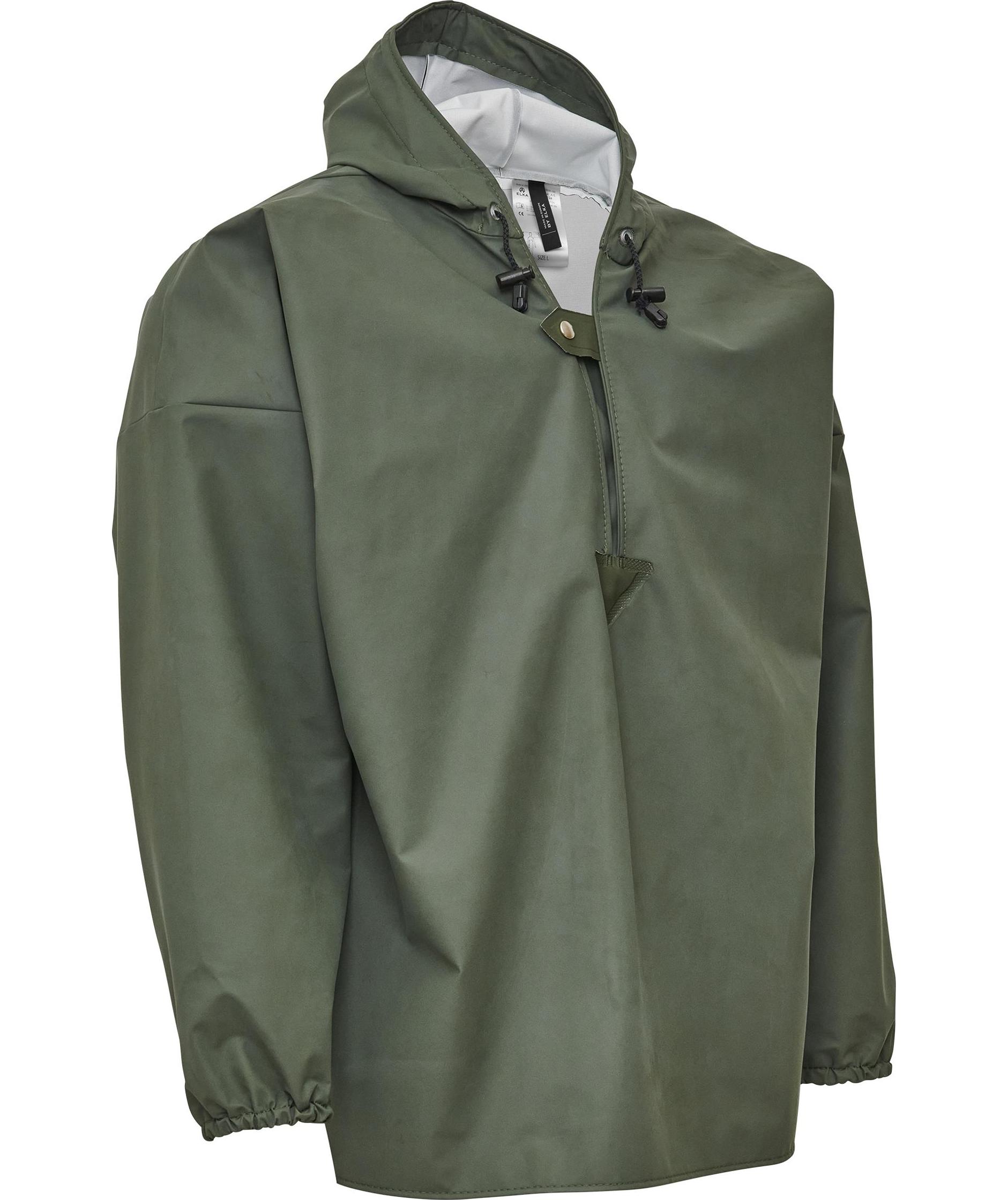 ELKA PRO PU regnanorak, Olivgr&ouml;n, Olivgr&ouml;n, swatch