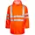 Lyngsøe PU/PVC regnjakke, Hi-vis Orange, Hi-vis Orange, swatch