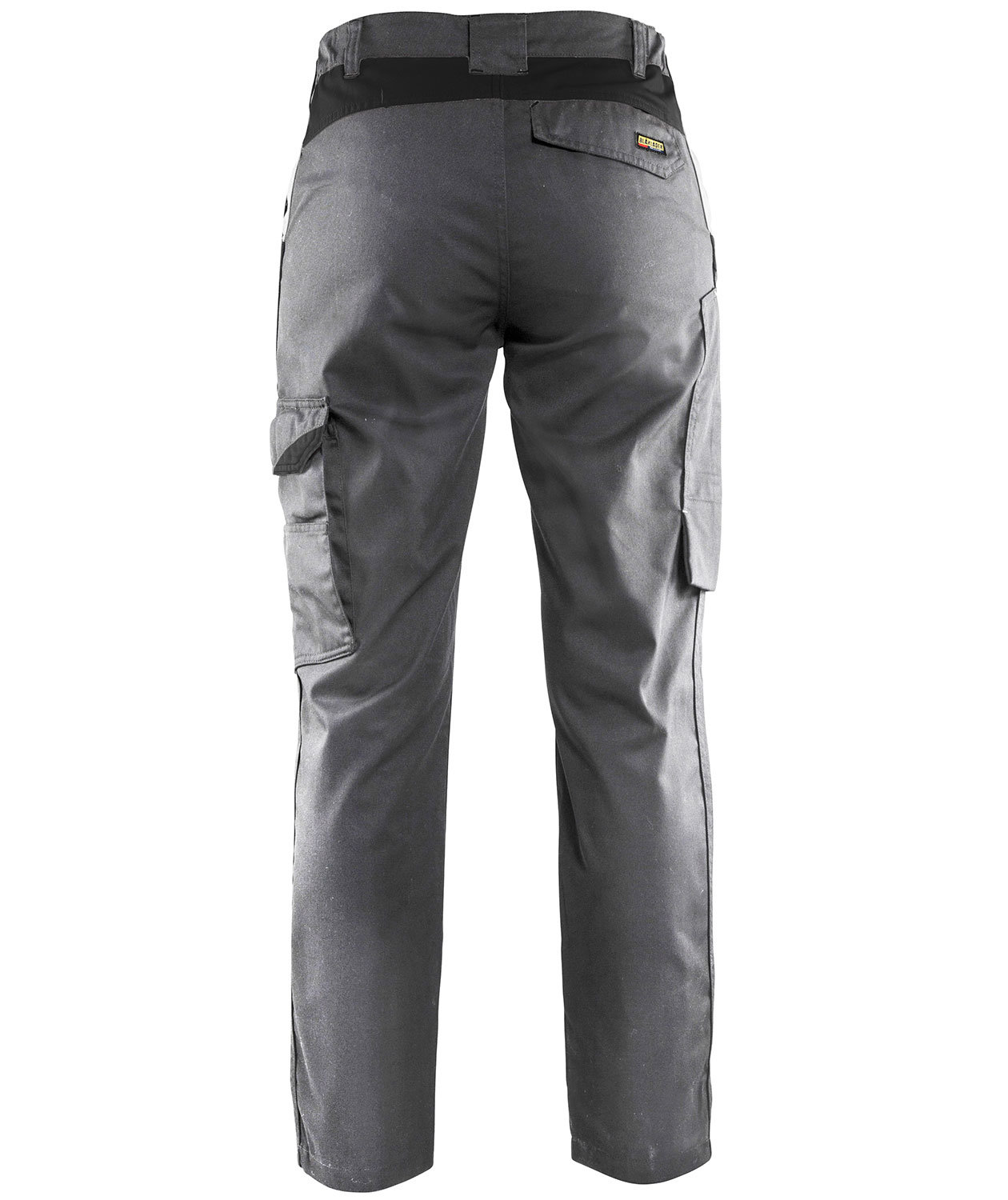 Bl&aring;kl&auml;der dame servicebukse, Gr&aring;/Svart, large image number 3