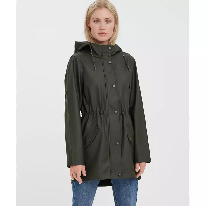 Vero Moda VMMALOU regnjakke, Peat, large image number 1