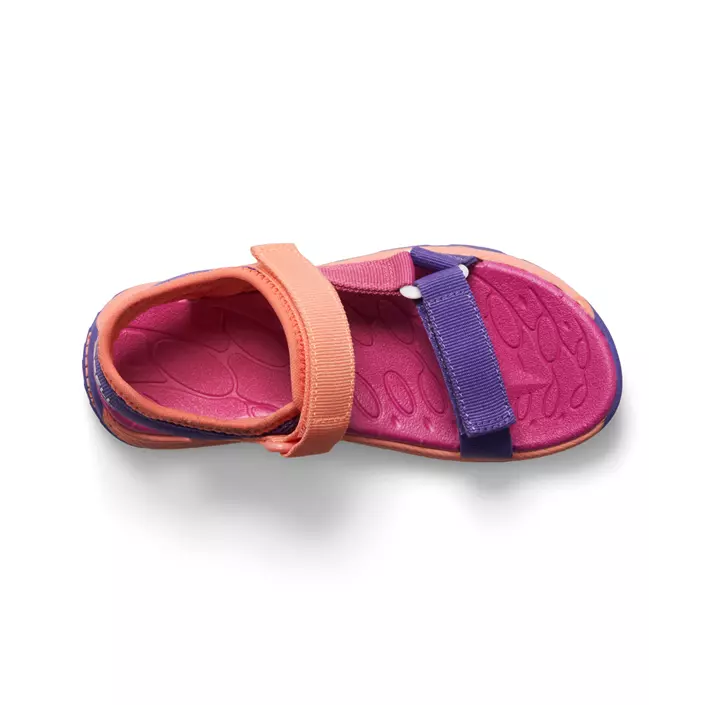 Merrell Kahuna Web sandaler til børn, Purple/Berry/Coral, large image number 3