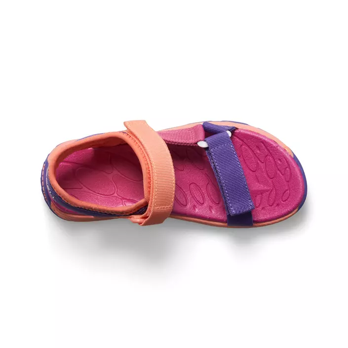 Merrell Kahuna Web sandaler til børn, Purple/Berry/Coral, large image number 3