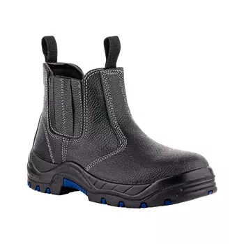 VM Footwear Quito safety boots S1, Black/Blue