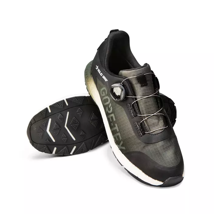 Solid Gear Dynamo GTX work shoes O2, Black/Green, large image number 5