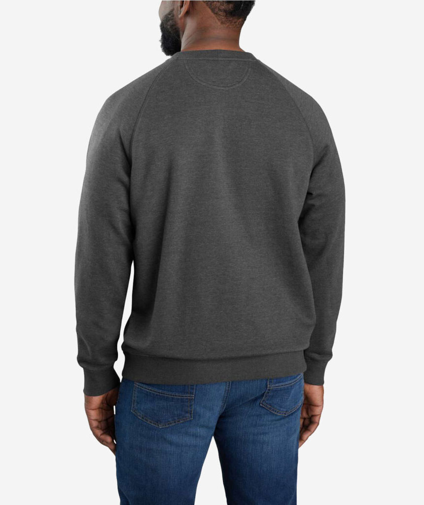 Carhartt Crewneck sweatshirt, Carbon Heather, large image number 2