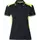 Top Swede dame polo T-shirt 214, Navy/Hi-Vis gul, Navy/Hi-Vis gul, swatch
