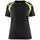 Blåkläder dame T-shirt, Sort/Gul, Sort/Gul, swatch