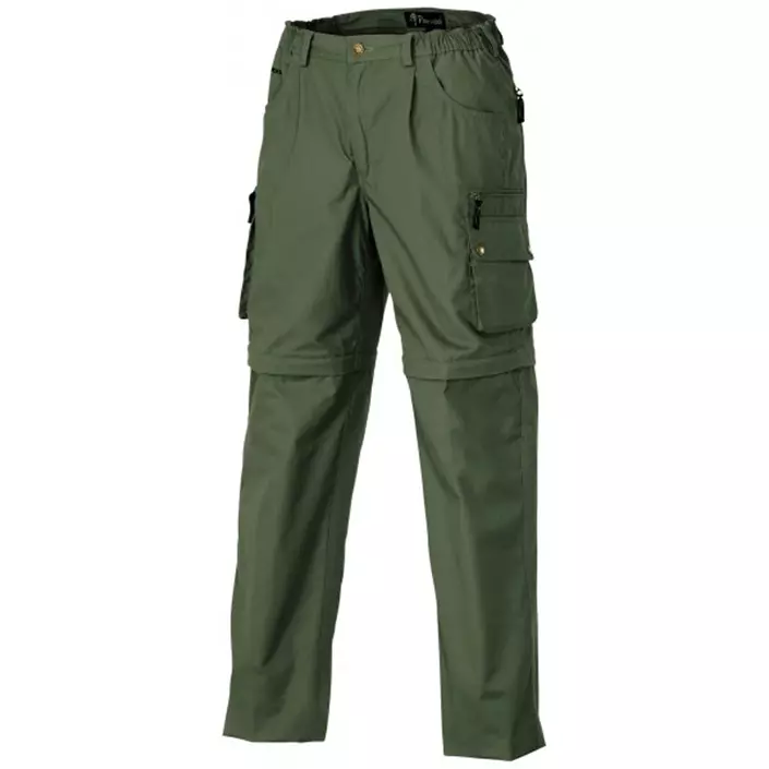 Pinewood Wildmark zip-off outdoor trousers, Middlegreen, large image number 0