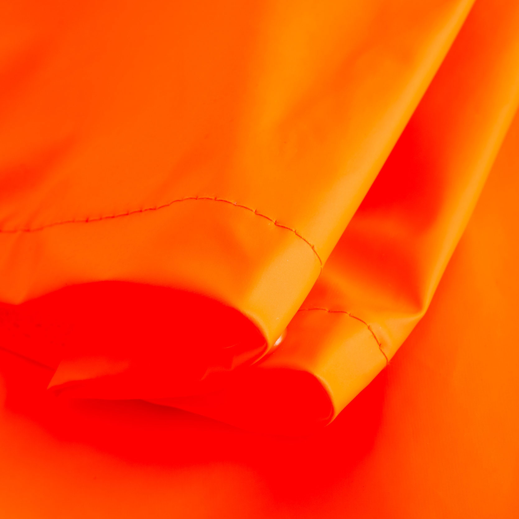 Lyngs&oslash;e PU regnoveralls, Hi-vis Orange, large image number 3