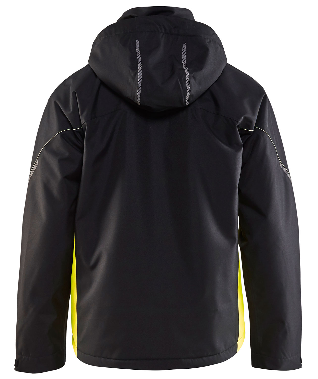 Bl&aring;kl&auml;der Unite vinterjacka, Svart/Gul, large image number 2