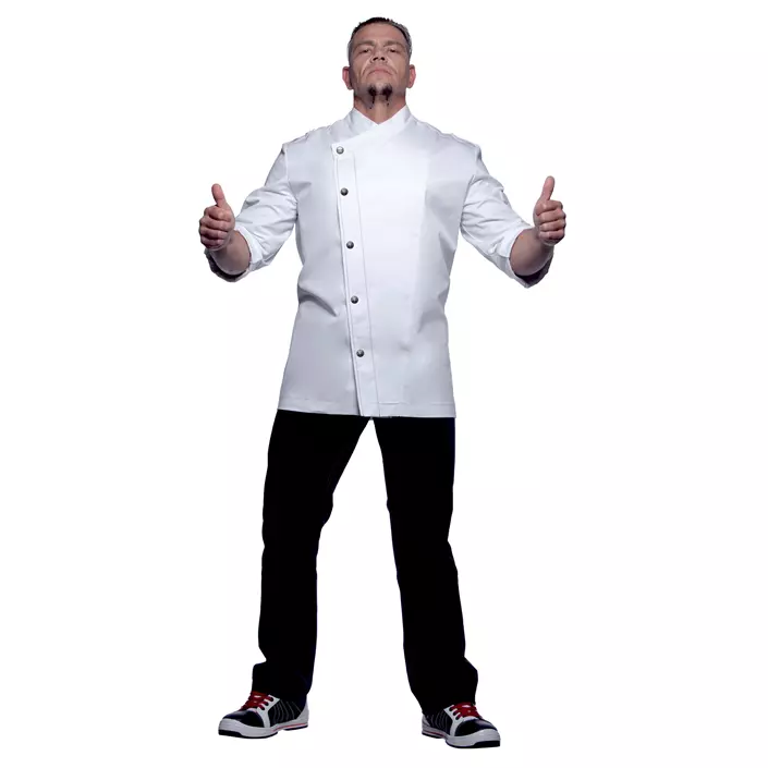 Karlowsky ROCK CHEF® RCJM 9 chefs jacket, White, large image number 0