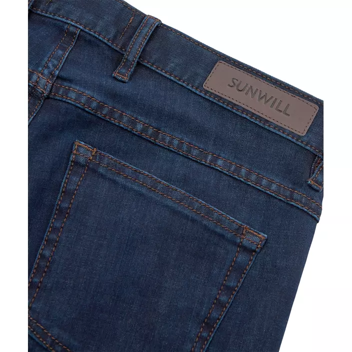 Sunwill Super Stretch Modern Fit jeans dam, Navy, large image number 5