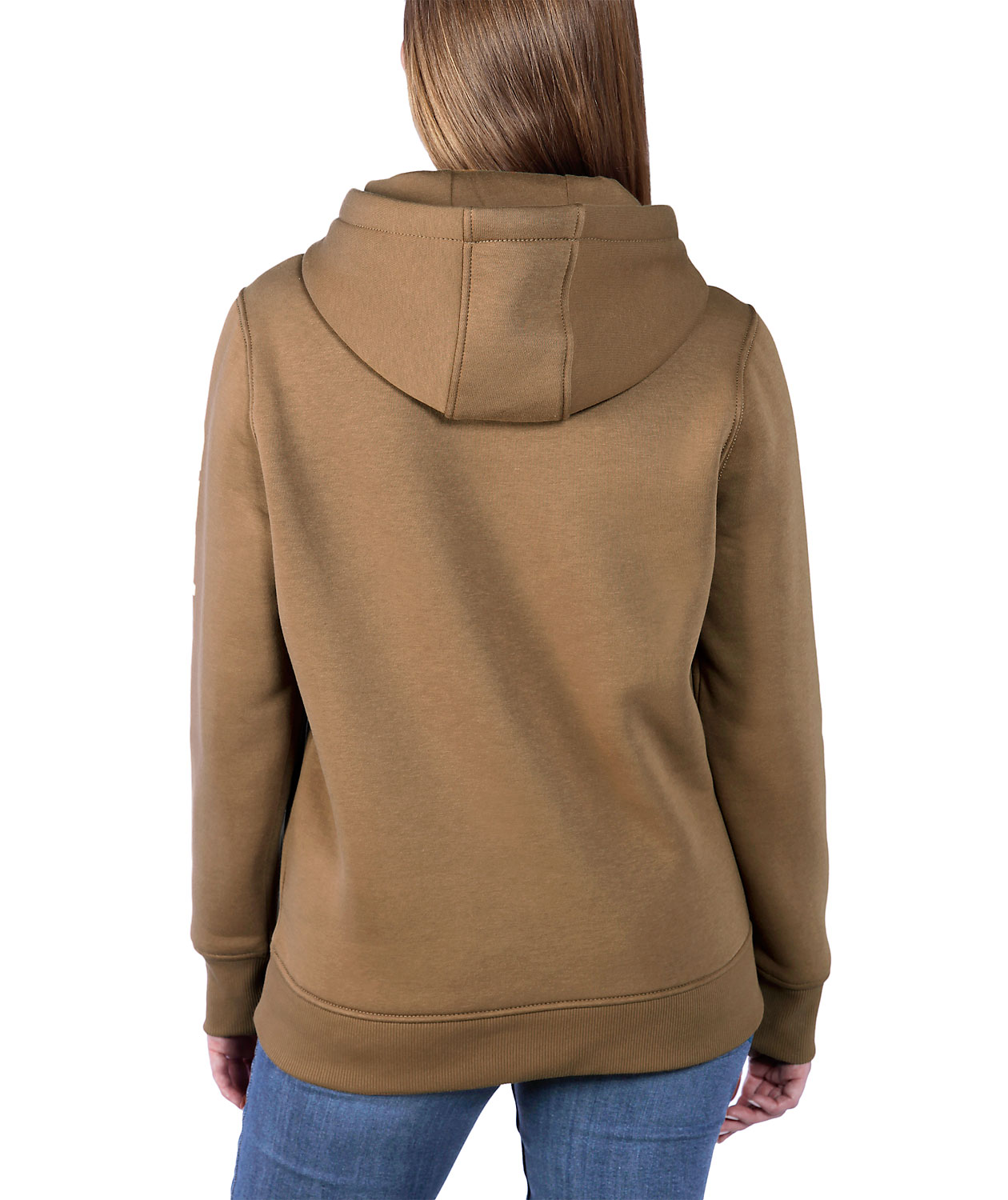 Carhartt Clarksburg Damen Kapuzensweatshirt, Carhartt Brown, large image number 3