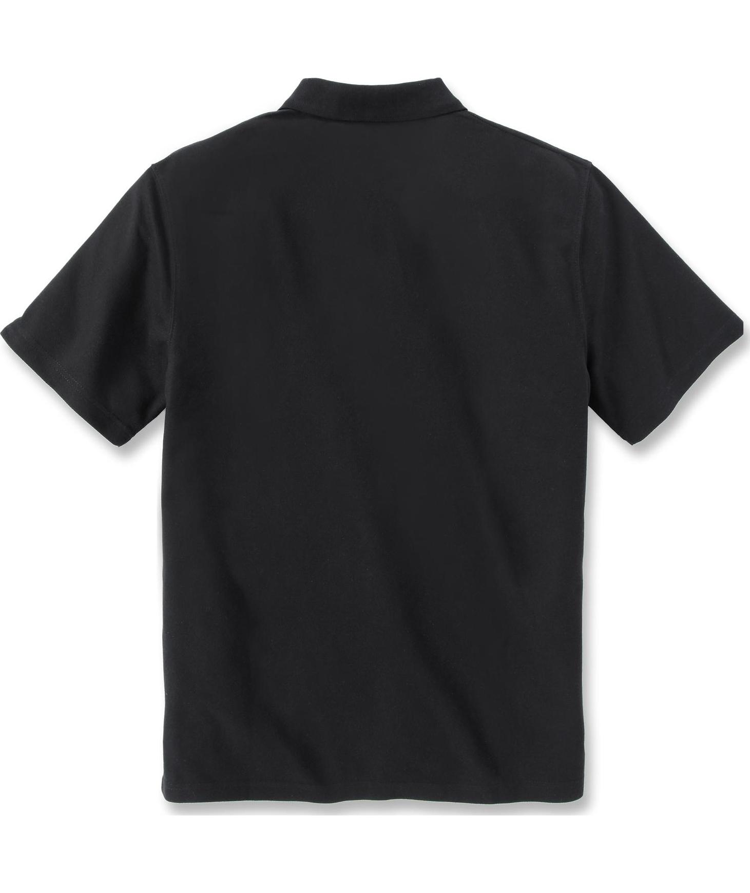 Carhartt polo T-shirt, Black, large image number 2