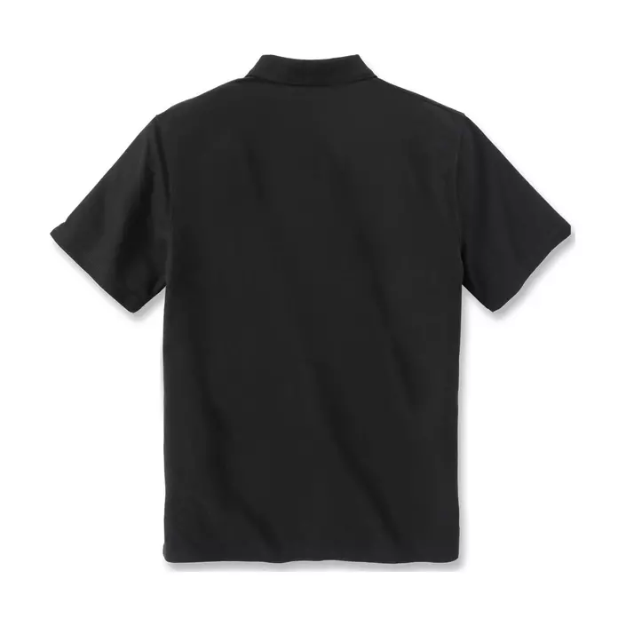 Carhartt pikétröja, Black, large image number 2