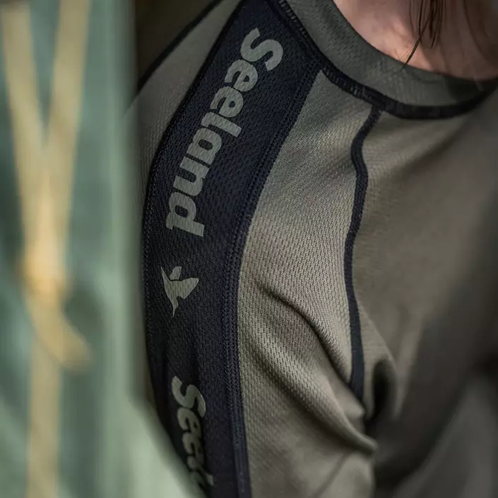 Seeland Crest Lea baselayerset dam, Grape leaf, large image number 7