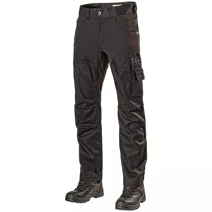 L.Brador work trousers 1842PB, Black, large image number 0