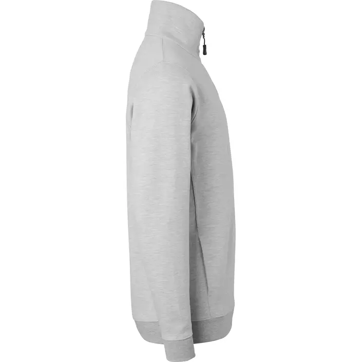 Top Swede sweatshirt with short zipper 0102, Ash, large image number 2