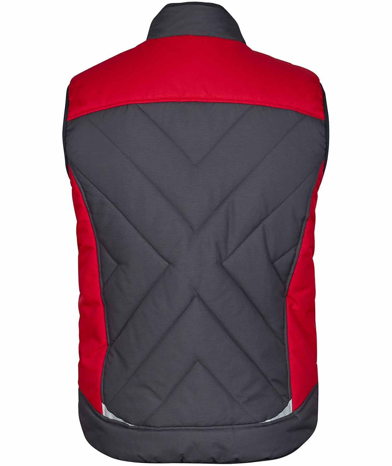Engel Galaxy winter vest, Antracit Grey/Tomato Red