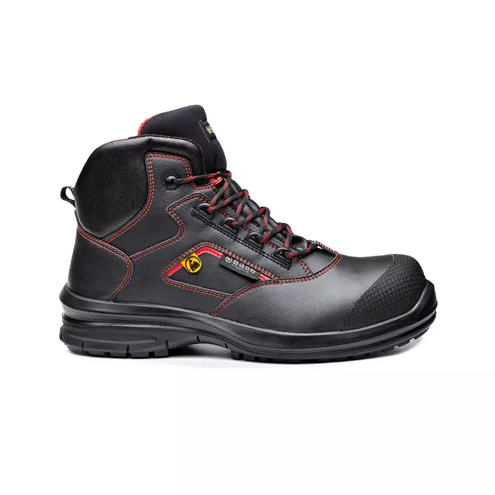 Base Matar Top safety boots S3, Black/Red, large image number 0