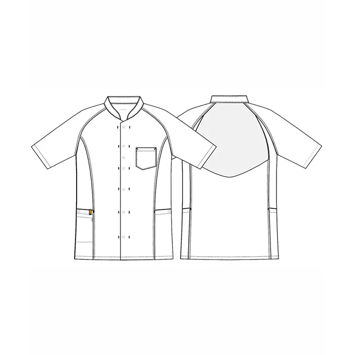 Kentaur kortärmad skjorta, Marinblå, large image number 2