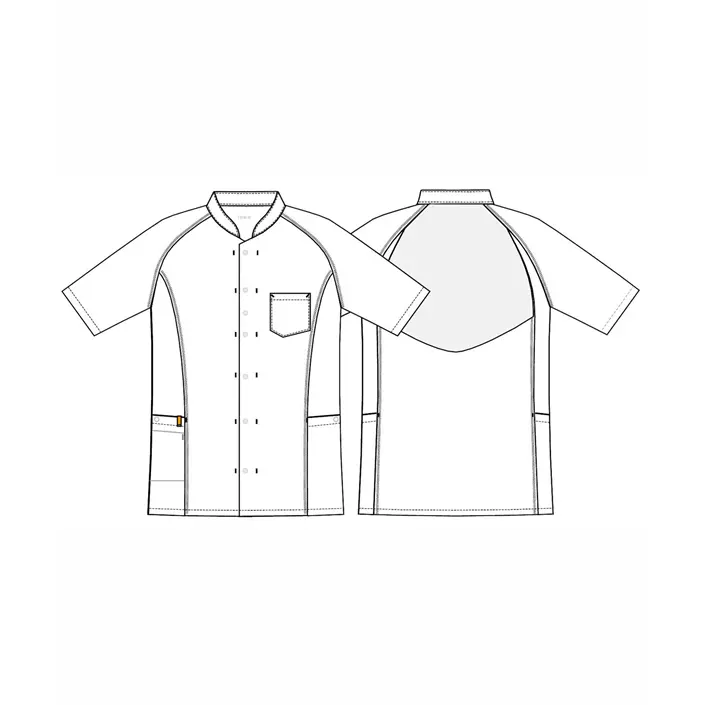 Kentaur kortärmad skjorta, Marinblå, large image number 2