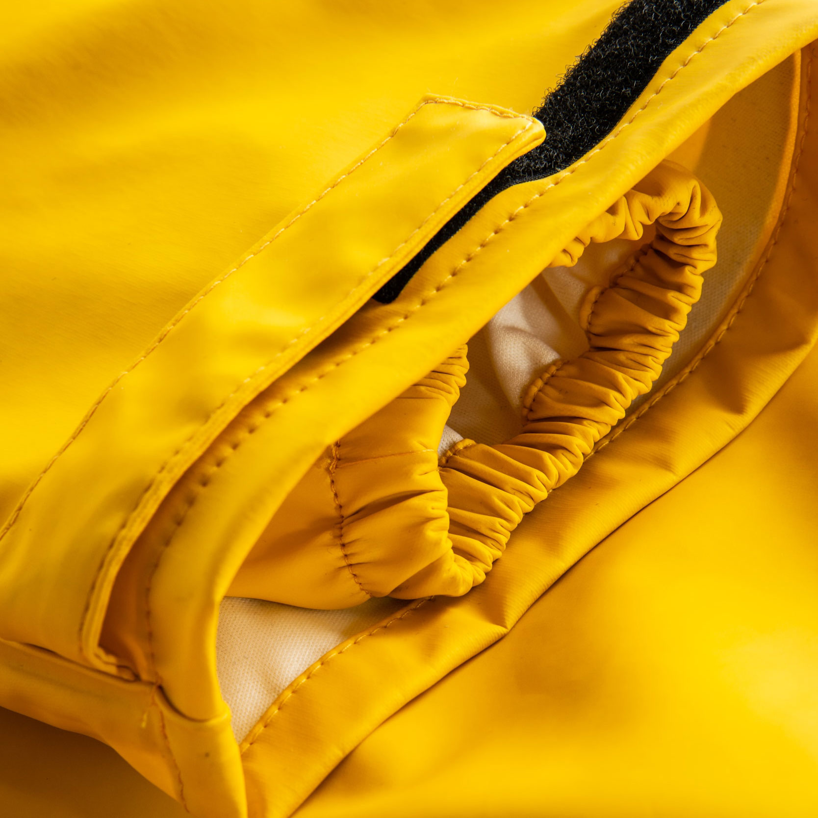 Lyngs&oslash;e Multinorm PU rain coveralls, Yellow, large image number 2