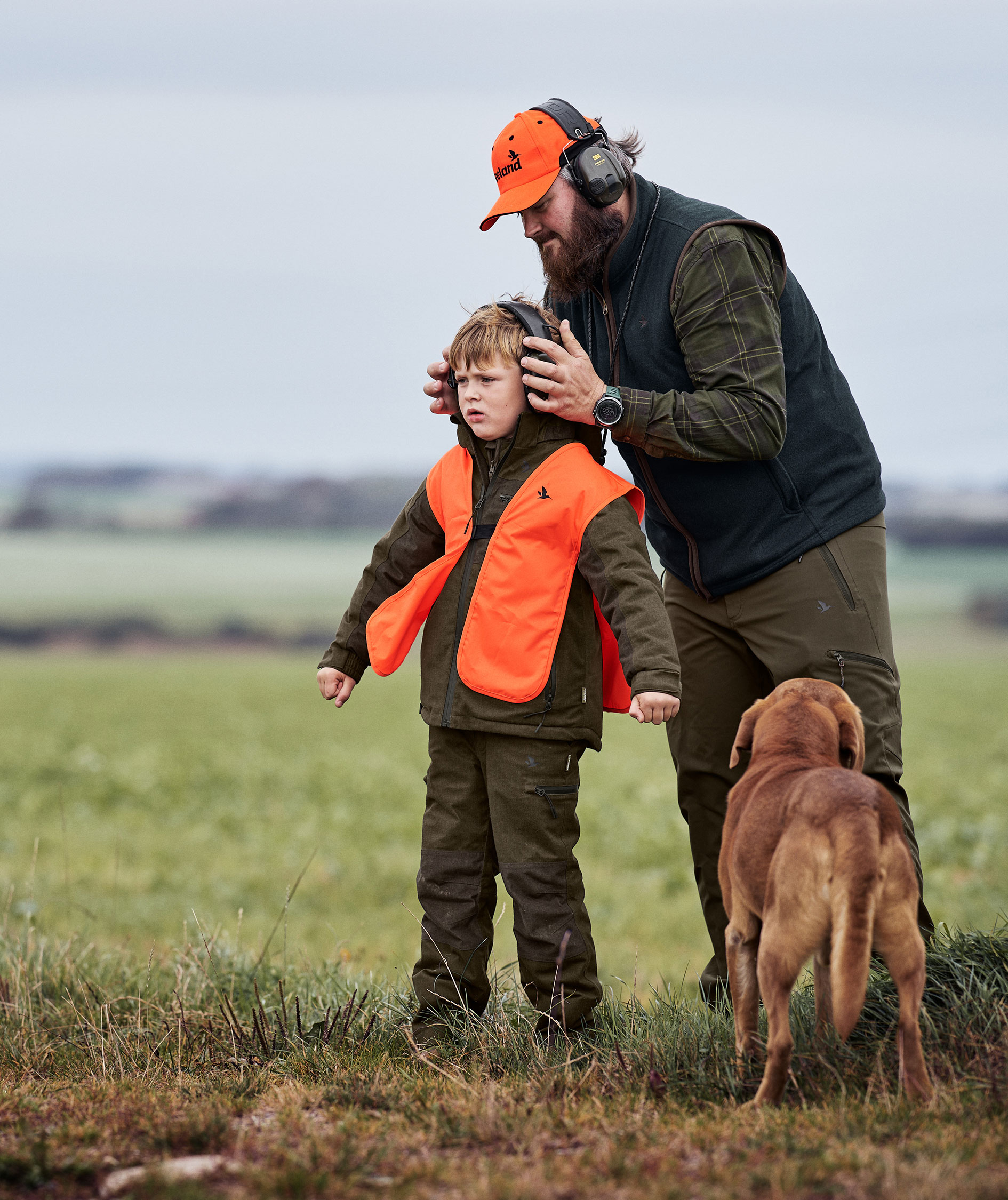 Seeland Avail jacket for kids, Pine Green Melange, large image number 9