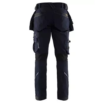 Blåkläder X1900 craftsman trousers full stretch, Dark Marine/Black