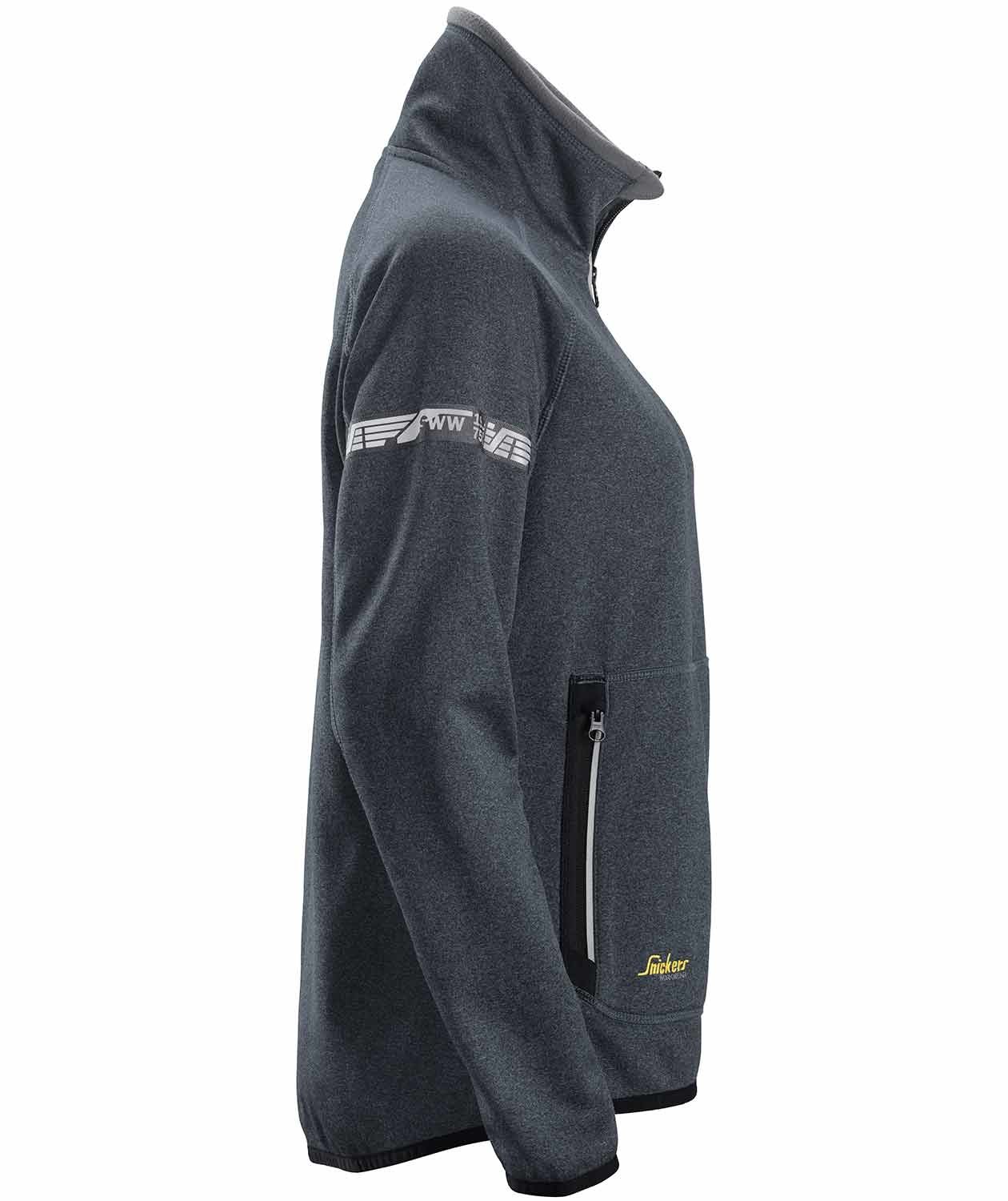 Snickers AllroundWork 37.5&reg; women's fleece jacket 8017, Steel Grey, large image number 3